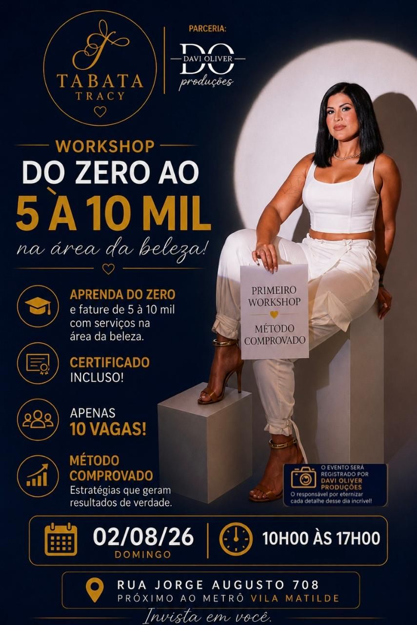 Workshop Do Zero ao 5 a 10 Mil