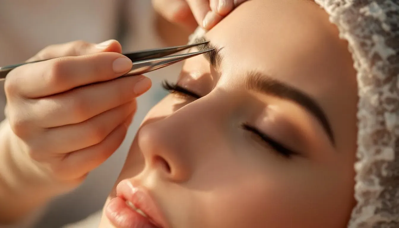 design de sobrancelhas com pinça na vila matilde