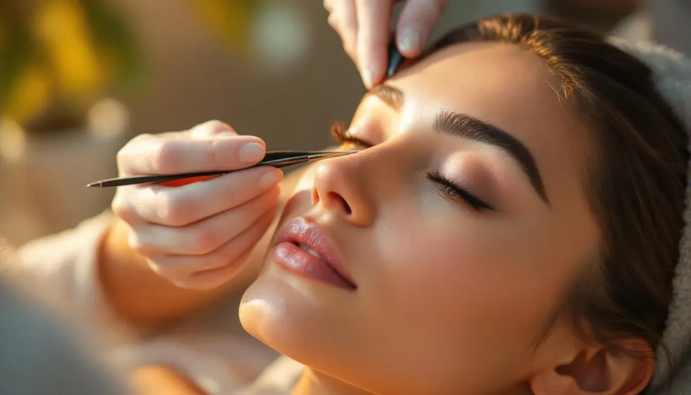 design de sobrancelhas com pinça na vila matilde