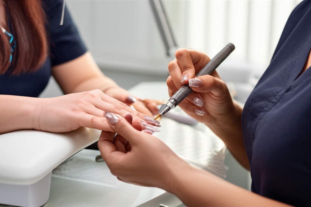 Unhas de Fibra Efeito Espelhado: Guia Completo na Zona Leste