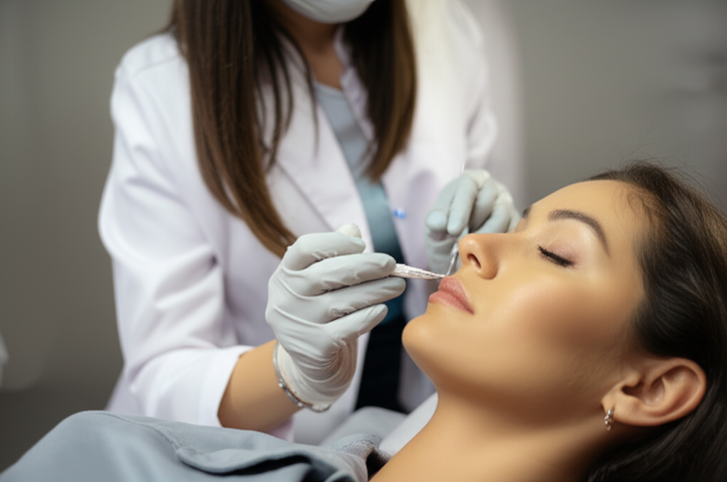 Preenchimento Labial Atendimento Domiciliar: É Seguro e Vale a Pena?