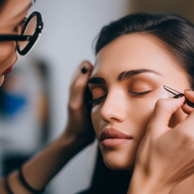 Design de Sobrancelhas: Correção de Assimetria para um Rosto Harmônico