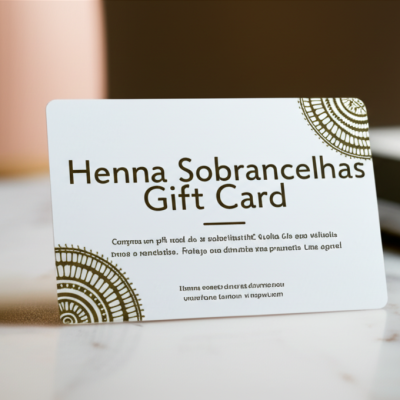 Henna Sobrancelhas Gift Card: Direitos e Regras Para Não Perder